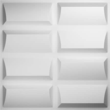 Ekena Millwork 19 5/8in. W x 19 5/8in. H Robin EnduraWall Decor 3D Wall Panel Covers Total 133.73 Sq. Ft., 50PK WP20X20RBWH-CASE-50